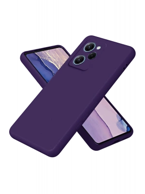 Newface Xiaomi Poco X5 Pro 5G Nano içi Kadife Silikon - Mor