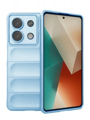 Newface Xiaomi Poco X6 Kılıf Optimum Silikon - Sky Blue