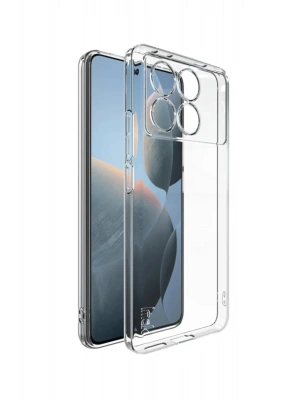 Newface Xiaomi Poco X6 Pro Kılıf Lüx Şeffaf Silikon