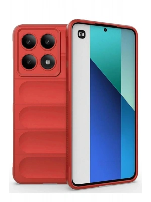 Newface Xiaomi Poco X6 Pro Kılıf Optimum Silikon - Kırmızı