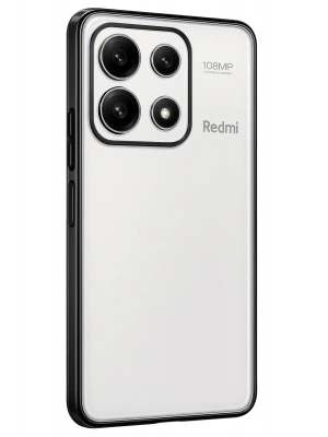 Newface Xiaomi Poco X6 Pro Kılıf Razer Lensli Silikon - Siyah