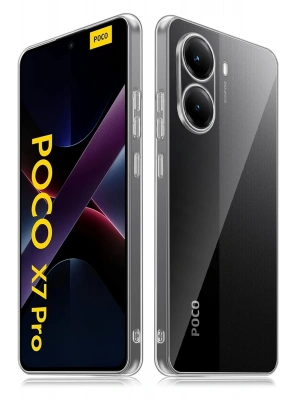 Newface Xiaomi Poco X7 Pro Kılıf Lüx Şeffaf Silikon