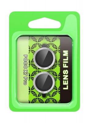 Newface Xiaomi Poco X7 Pro Raze Metal Kamera Lens - Gümüş