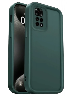 Newface Xiaomi Redmi 10 2022 Kılıf Viera Silikon - Koyu Yeşil