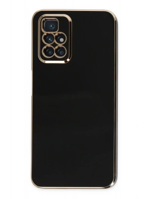 Newface Xiaomi Redmi 10 2022 Kılıf Volet Silikon - Siyah