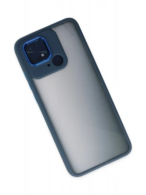 Newface Xiaomi Redmi 10C Kılıf Dora Kapak - Mavi