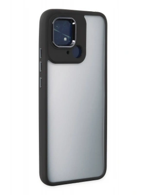 Newface Xiaomi Redmi 10C Kılıf Dora Kapak - Siyah