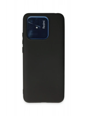Newface Xiaomi Redmi 10C Kılıf First Silikon - Siyah