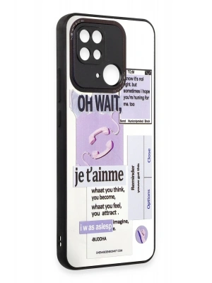 Newface Xiaomi Redmi 10C Kılıf Mirror Desenli Kapak - Mirror - 4