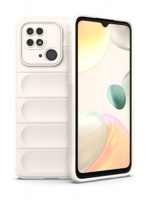 Newface Xiaomi Redmi 10C Kılıf Optimum Silikon - Krem