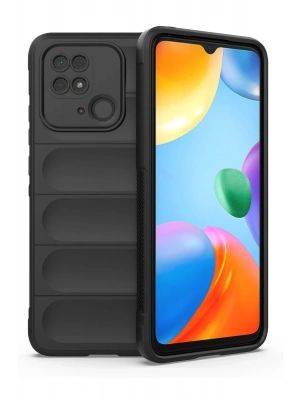 Newface Xiaomi Redmi 10C Kılıf Optimum Silikon - Siyah