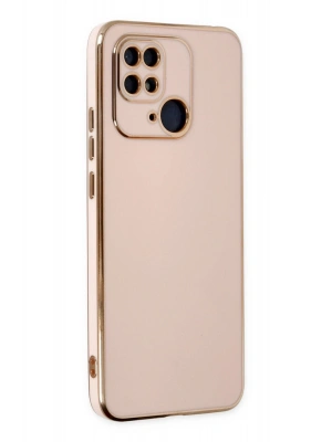 Newface Xiaomi Redmi 10C Kılıf Volet Silikon - Pembe