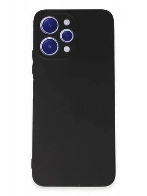 Newface Xiaomi Redmi 12 Kılıf First Silikon - Siyah