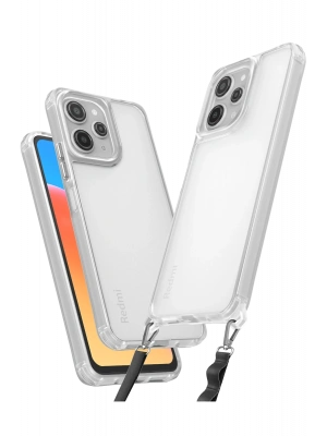 Newface Xiaomi Redmi 12 Kılıf Penta Silikon Kılıf - Şeffaf