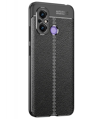 Newface Xiaomi Redmi 12C Kılıf Auto Focus Kapak - Siyah