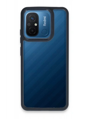 Newface Xiaomi Redmi 12C Kılıf Dora Kapak - Siyah