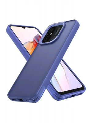 Newface Xiaomi Redmi 12C Kılıf Elegant Kapak - Açık Mavi