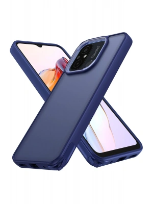 Newface Xiaomi Redmi 12C Kılıf Elegant Kapak - Lacivert