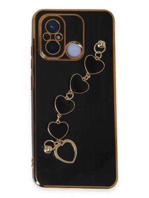 Newface Xiaomi Redmi 12C Kılıf Esila Silikon - Siyah