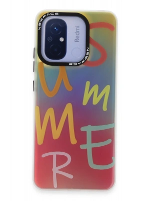 Newface Xiaomi Redmi 12C Kılıf Estoril Desenli Kapak - Estoril - 3