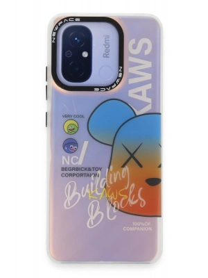 Newface Xiaomi Redmi 12C Kılıf Estoril Desenli Kapak - Estoril - 6