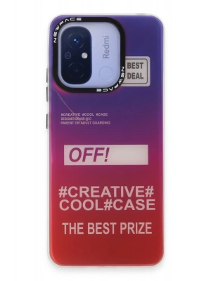 Newface Xiaomi Redmi 12C Kılıf Estoril Desenli Kapak - Estoril - 9