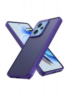 Newface Xiaomi Redmi 13 4G Kılıf Elegant Kapak - Derin Mor