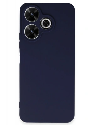 Newface Xiaomi Redmi 13 4G Kılıf First Silikon - Lacivert