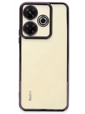 Newface Xiaomi Redmi 13 4G Kılıf Razer Lensli Silikon - Mor