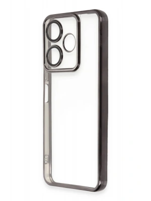 Newface Xiaomi Redmi 13 4G Kılıf Razer Lensli Silikon - Siyah