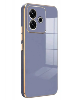 Newface Xiaomi Redmi 13 4G Kılıf Volet Silikon - Mavi