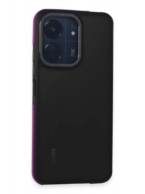 Newface Xiaomi Redmi 13C Harvel Kapak - Derin Mor