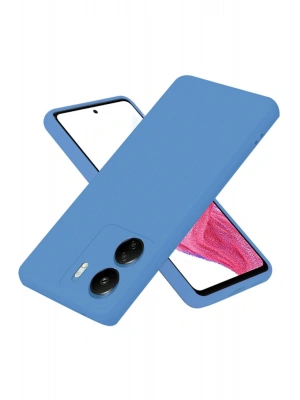 Newface Xiaomi Redmi 13C Kılıf First Silikon - Mavi