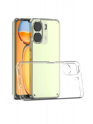 Newface Xiaomi Redmi 13C Kılıf Lüx Şeffaf Silikon