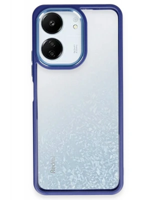 Newface Xiaomi Redmi 13C Kılıf Power Silikon - Lacivert