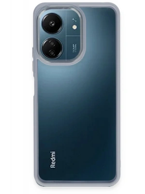 Newface Xiaomi Redmi 13C Kılıf Power Silikon - Sierra Blue