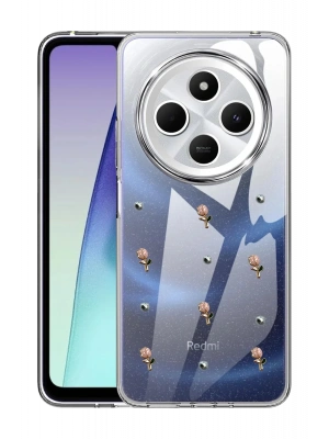 Newface Xiaomi Redmi 14C Fiyonk Desenli Kapak - Desen 6