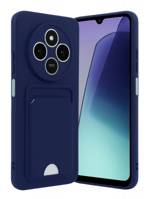 Newface Xiaomi Redmi 14C Kelvin Kartvizitli Silikon - Lacivert