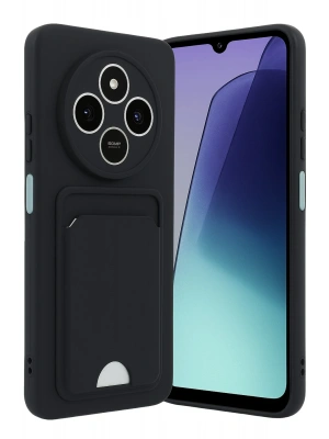 Newface Xiaomi Redmi 14C Kelvin Kartvizitli Silikon - Siyah