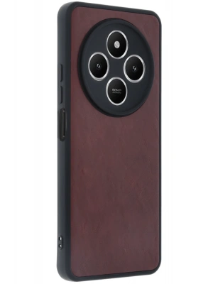 Newface Xiaomi Redmi 14C Kılıf Aras Deri Kapak - Bordo