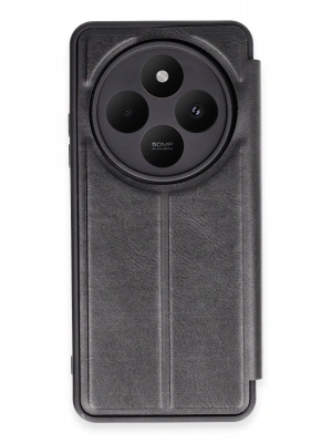 Newface Xiaomi Redmi 14C Kılıf Flip Cover - Siyah