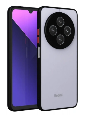 Newface Xiaomi Redmi 14C Kılıf Montreal Silikon Kapak - Siyah