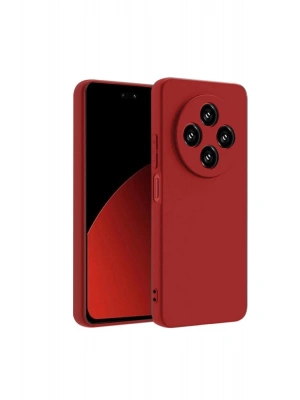 Newface Xiaomi Redmi 14C Kılıf Nano içi Kadife Silikon - Kırmızı