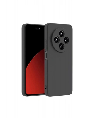 Newface Xiaomi Redmi 14C Kılıf Nano içi Kadife Silikon - Siyah