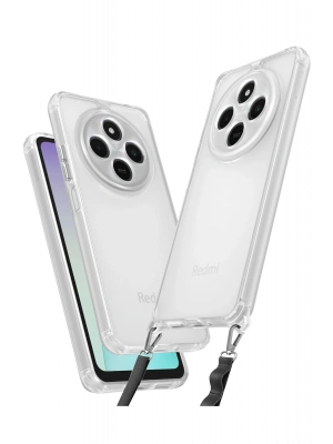 Newface Xiaomi Redmi 14C Kılıf Penta Silikon Kılıf - Şeffaf