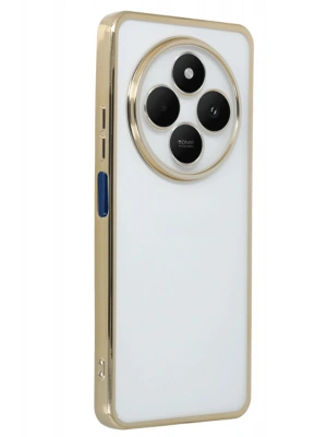 Newface Xiaomi Redmi 14C Kılıf Razer Lensli Silikon - Gold