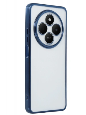 Newface Xiaomi Redmi 14C Kılıf Razer Lensli Silikon - Lacivert