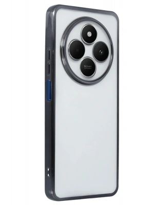 Newface Xiaomi Redmi 14C Kılıf Razer Lensli Silikon - Siyah