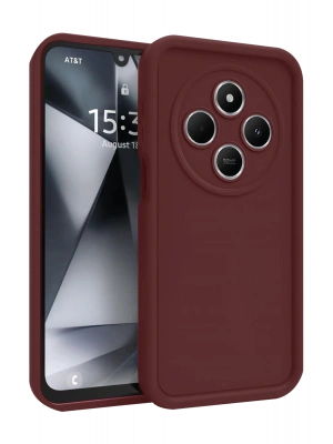 Newface Xiaomi Redmi 14C Kılıf Viera Silikon - Bordo