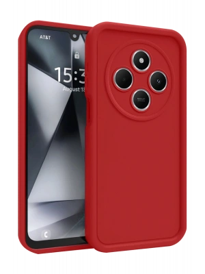 Newface Xiaomi Redmi 14C Kılıf Viera Silikon - Kırmızı